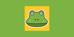The Traffic Frog Network frog mascot